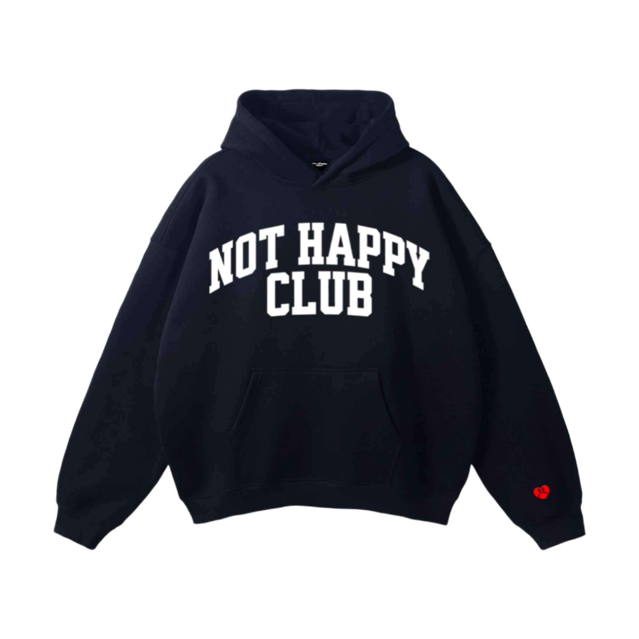 NOT HAPPY CLUB  HOODIE