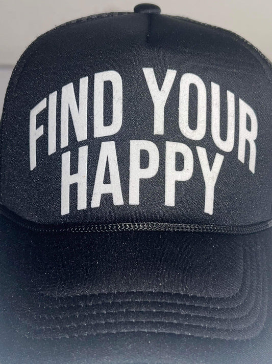 FIND YOUR HAPPY SNAP BACK HAT